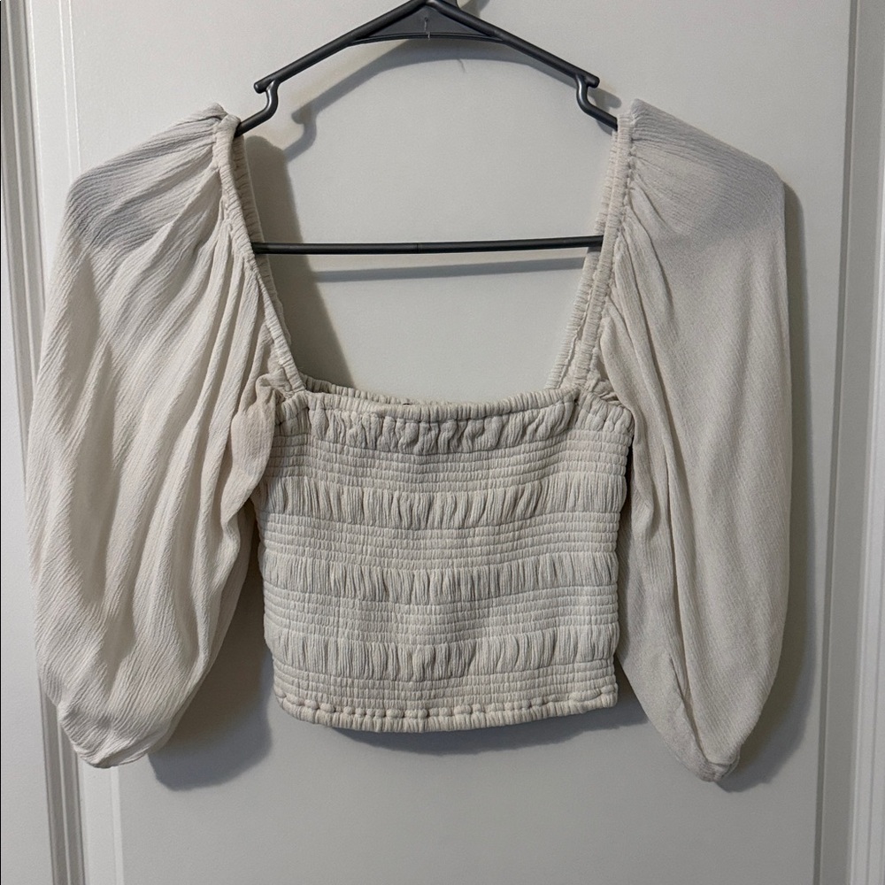 Elegant White Women's Top